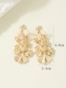 Ginkgo Biloba Drop Earrings