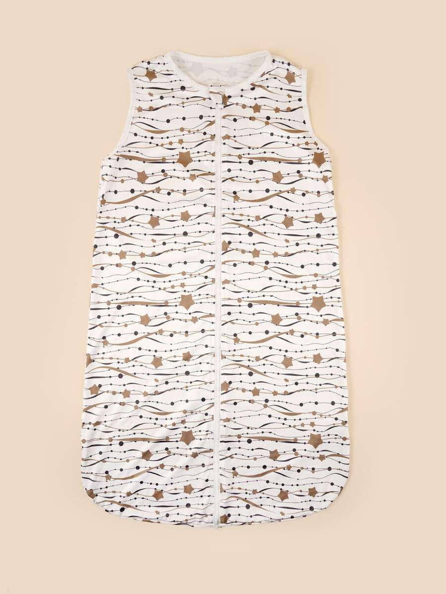 嬰兒星星印花睡袋 - 彩色 - 查看 1