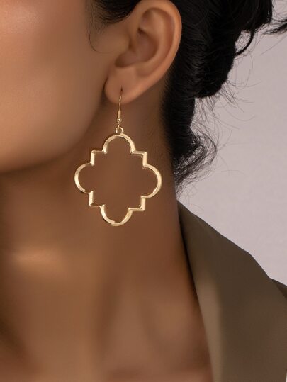 Geometric Drop Earrings