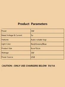 1入組LED迪斯可燈 - 彩色 - 查看 3