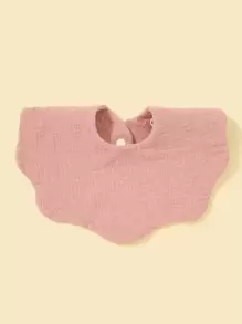 Bebé 1 pieza Babero simple - Rosa - Ver 1