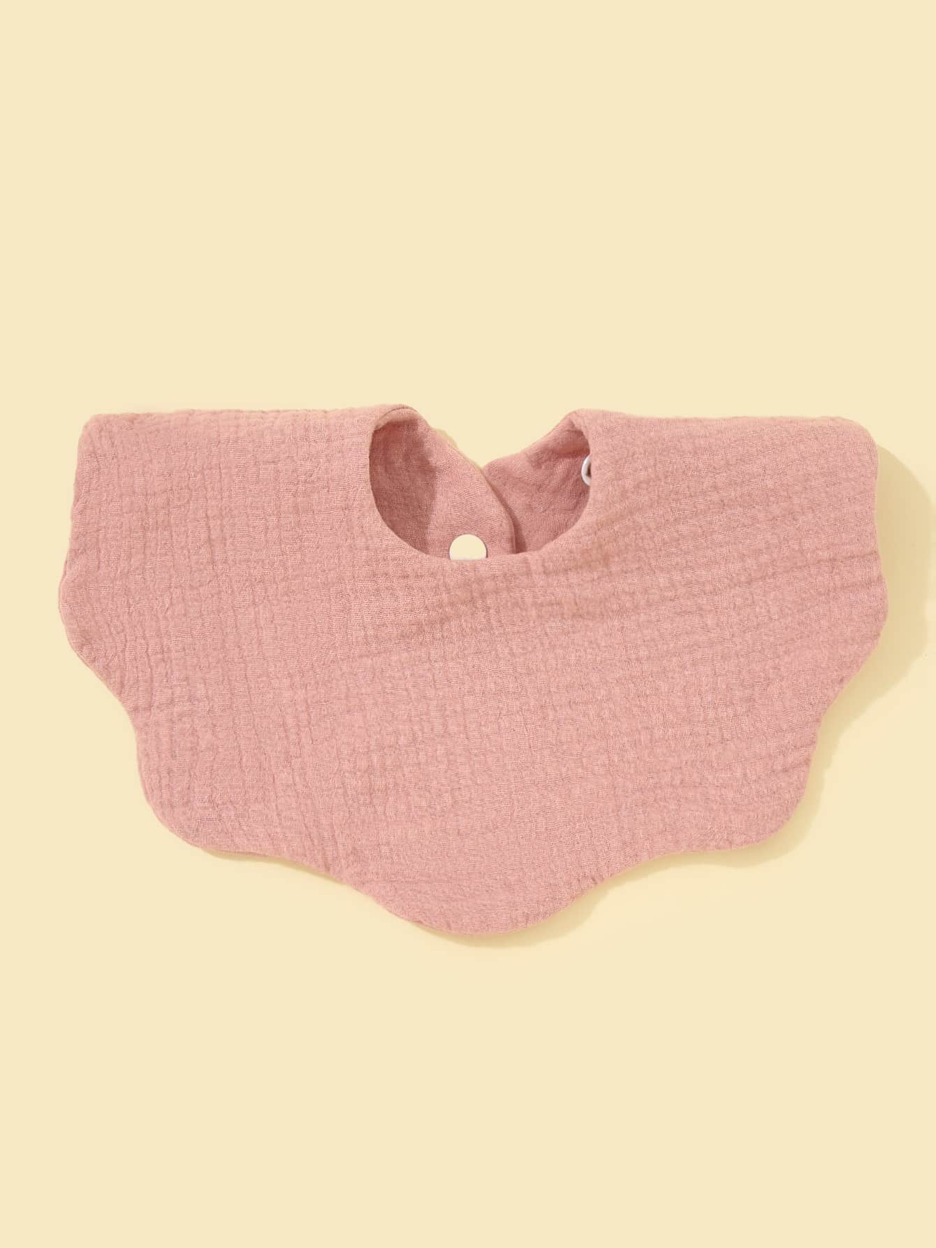 Bebé 1 pieza Babero simple - Rosa - Ver 1