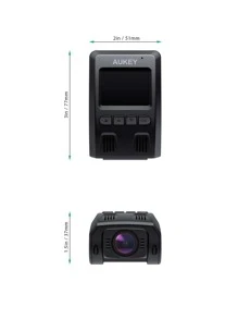 AUKEY Wifi Dash Cam 1080P - Black - View 5