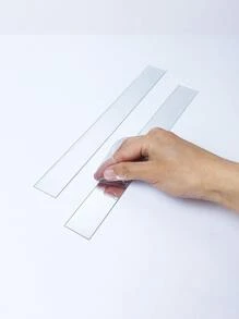 10 cái Gương Dán Tường Bộ - Bạc - Xem 5