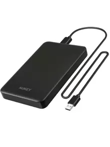 AUKEY 2.5 Inch SATA to USB 3.0 External Hard Drive Enclosure - Black - View 1