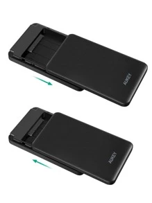 AUKEY 2.5 Inch SATA to USB 3.0 External Hard Drive Enclosure - Black - View 5