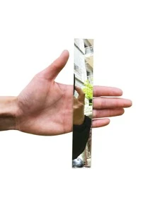 10 miếng dán tường gương Acrylic quà tặng trang trí Rama tốt nhất - Bạc - Xem 2