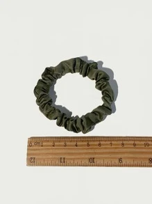 3pcs/10pcs Dark Color Mini Hair Ties Elastic Bands Hair Accessories, Set - Multicolor - View 4