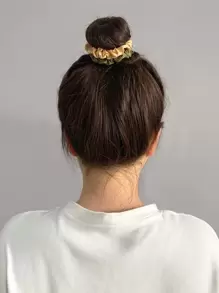 3pcs/10pcs Dark Color Mini Hair Ties Elastic Bands Hair Accessories, Set - Multicolor - View 5