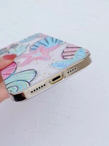 Starfish Painted Phone Case - Multicolor - View 3