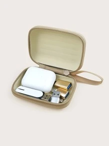 金屬質感便攜數據線收納袋 - 金色 - 查看 5