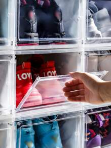 Hộp đựng giày 1pc rõ ràng - Trong sáng - Xem 3