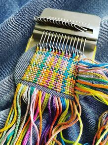 1set Mini Loom Machine - Multicolor - View 1