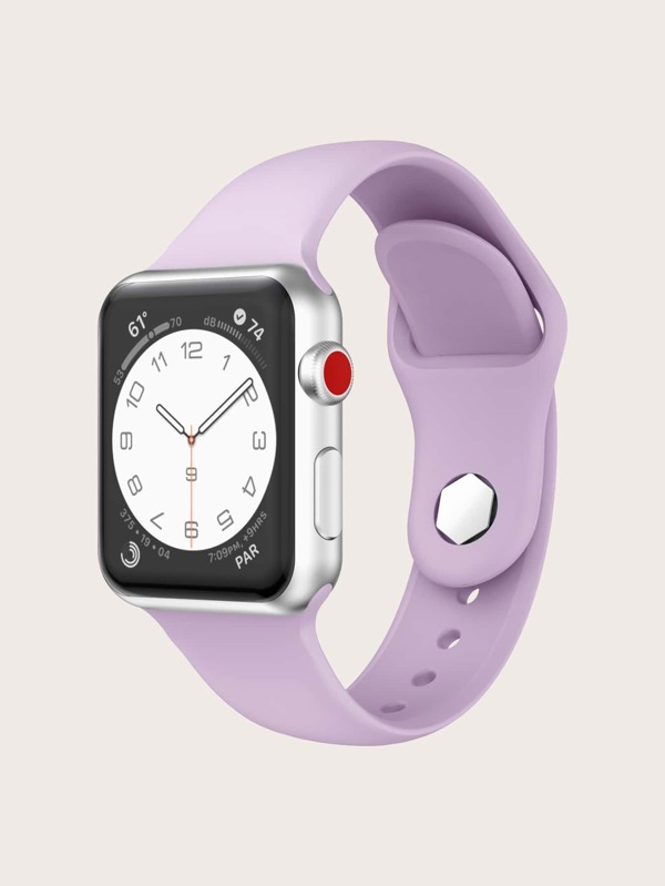 38mm 41mm 40mm 45mm 44mm 42mm Soft Silicone Replacement Sport Watch Band Compatible With IWatch Series SE 7 6 5 4 3 2 1 For Women And Men