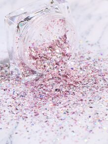 6boxes Glitter Nail Powder - Multicolor - View 7