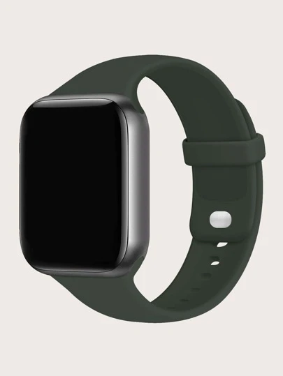 Sport Silicone Band Compatible With Apple Watch Band 40mm 38mm 41mm 44mm 45mm 42mm 49mm Women Men,Soft Wristband Waterproof Replacement Sport Strap Compatible With Apple Watch Band Series 9 8 7 6 5 4 3 2 1 SE Ultra As A Gift For Students Returning To School