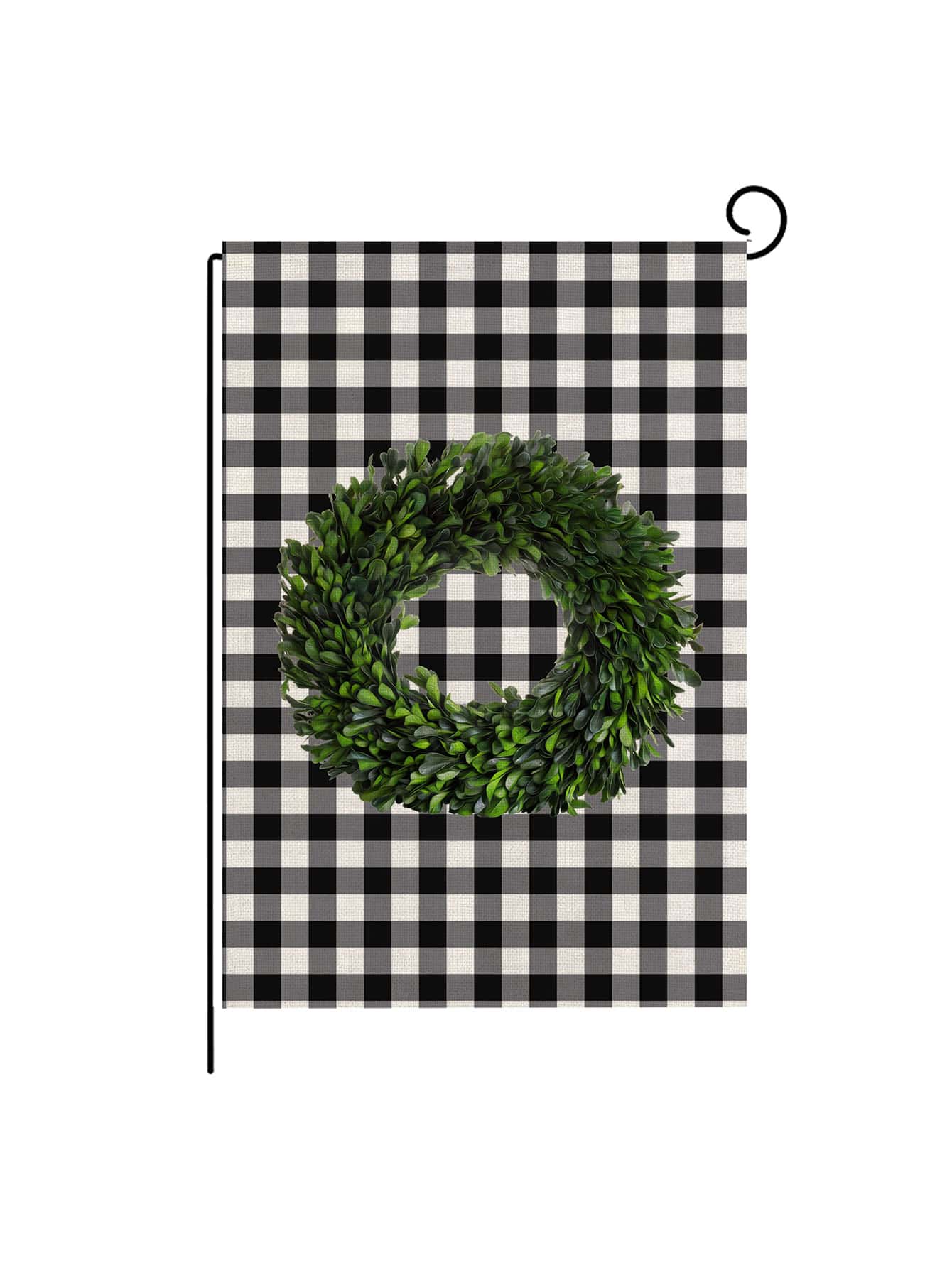 Plant Print Garden Flag - Multicolor - View 1