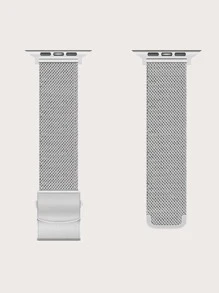 不銹鋼錶帶適用於Apple Watch - 銀色 - 查看 2