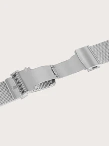 不銹鋼錶帶適用於Apple Watch - 銀色 - 查看 6