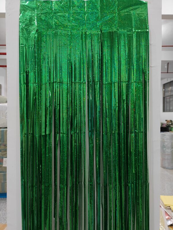 1pc Plastic PET Rain Curtain, Decorations For Party Background
