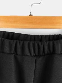 SHEIN 2 Colors Tween Boys Casual Sweatpants Set, Spring Autumn Daily Wear Sporty Pants - Multicolor - View 4