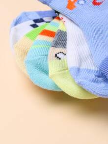 7pairs Baby Cartoon Graphic Socks - Nhiều màu - Xem 2