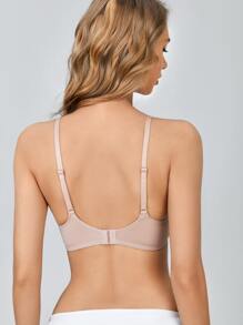 素色無鋼圈文胸