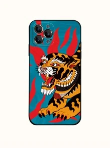 Magdalena Parfieniuk 卡通老虎手機外殼