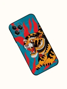 Magdalena Parfieniuk 卡通老虎手機外殼