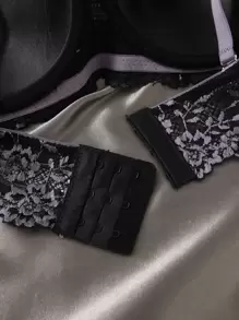 EmpressEnvy 3入組花卉樣式無縫鋼圈內衣