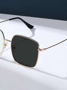 女士时尚超大号变色时尚眼镜