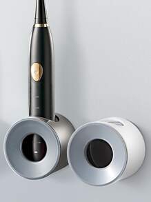 1 pieza soporte de cepillo de dientes eléctrico - Gris - Ver 2