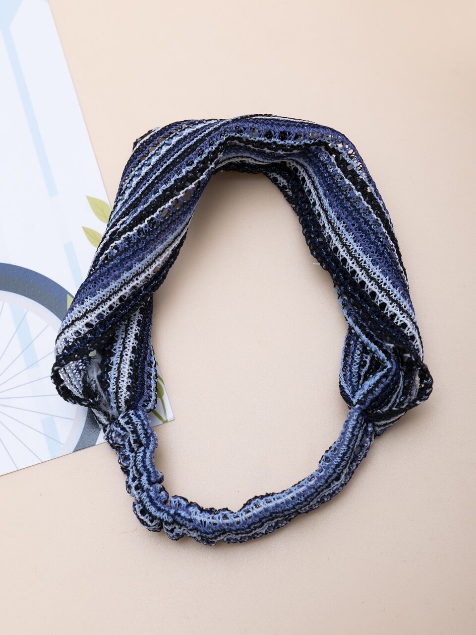 1pc Minimalist Fabric Striped Headband, Casual Daily Accessory Hair Band Turban Headband Sweatband, School Stuff, College, Headbands Fall Winter Hair Accessories For Women For Vacation Outfits Woman Elegant Scarf Women Bandana Soft Headwrap Summer Outfits