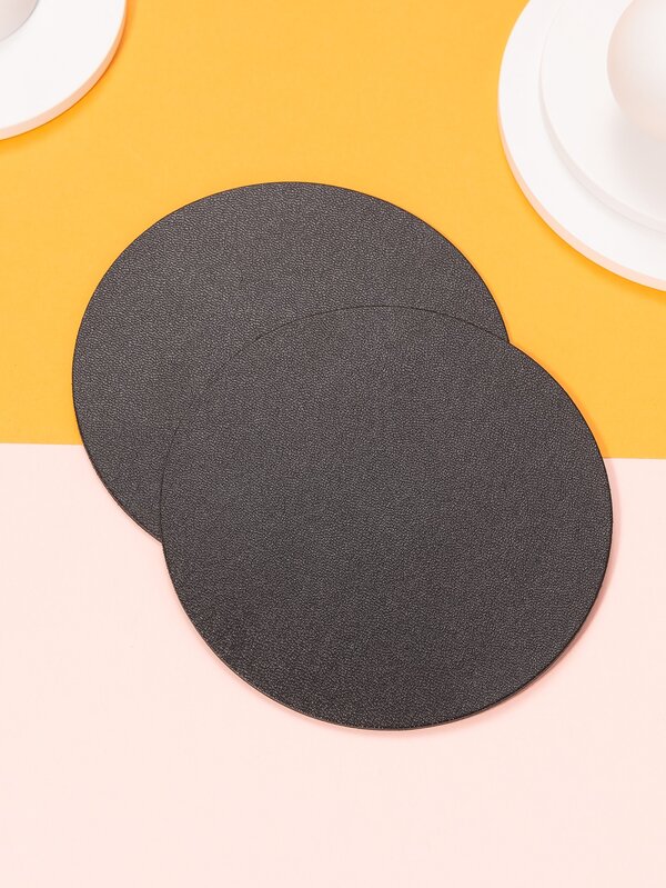 2 piezas Portavasos unicolor