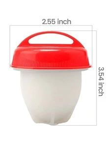1pc Silicone Egg Boiler - Multicolor - View 3