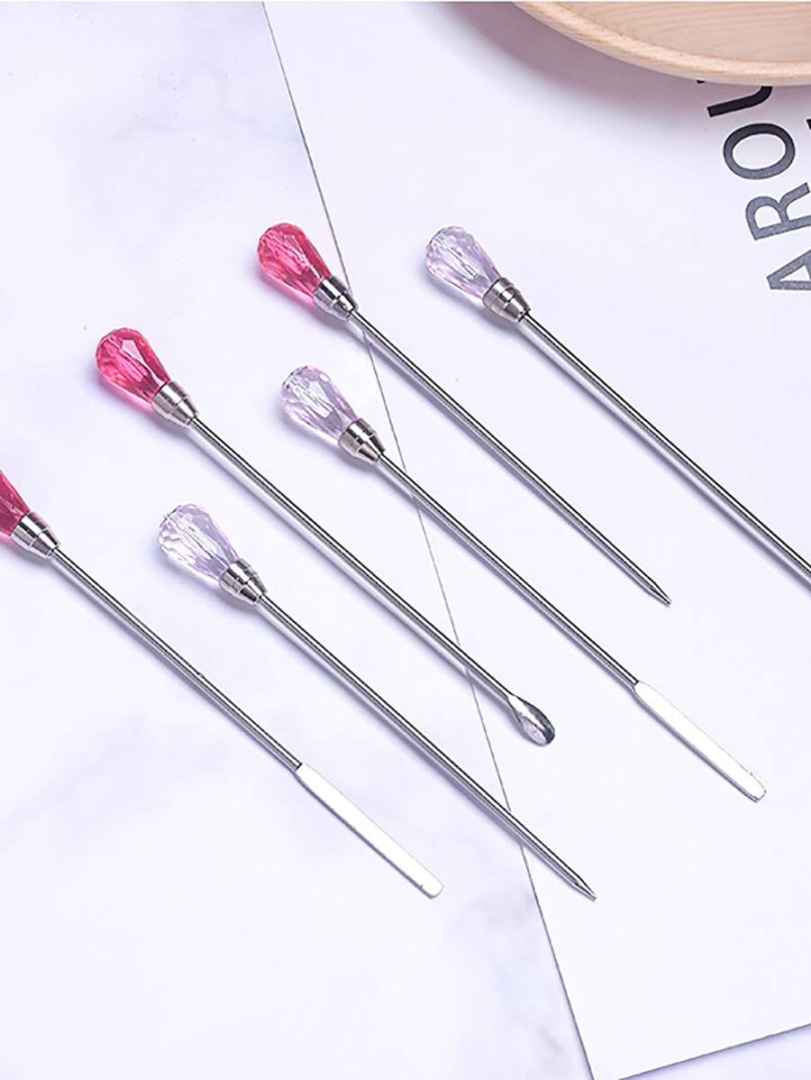 3pcs Epoxy Mold Tool Set, Stainless Steel Silicone Mold Kit For DIY - Multicolor - View 1