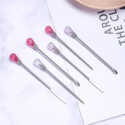 3 件套环氧树脂模具工具套装，不锈钢硅胶模具套件，适合 DIY