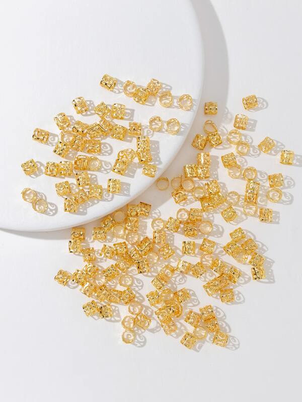 60pcs Minimalist Hair Ring Casual Hair Clips