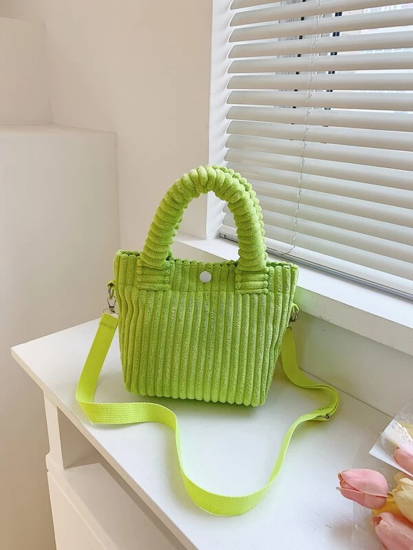 fluffy tote bag shein