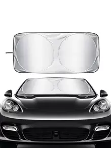 車前窗戶太陽 - 黑色 - 查看 1