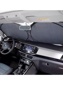 車前窗戶太陽 - 黑色 - 查看 7