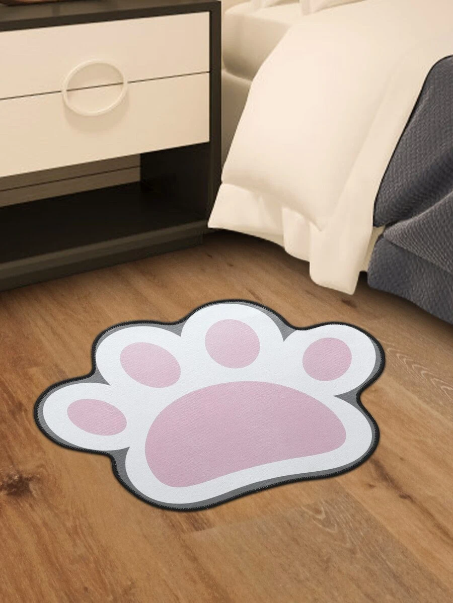 Alfombra en forma de pata