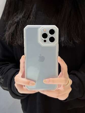 邊框拼接透明手機殼