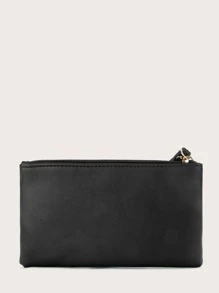 Minimalist Style Portable Wallet With Wrist Strap, Suitable For Daily Use
