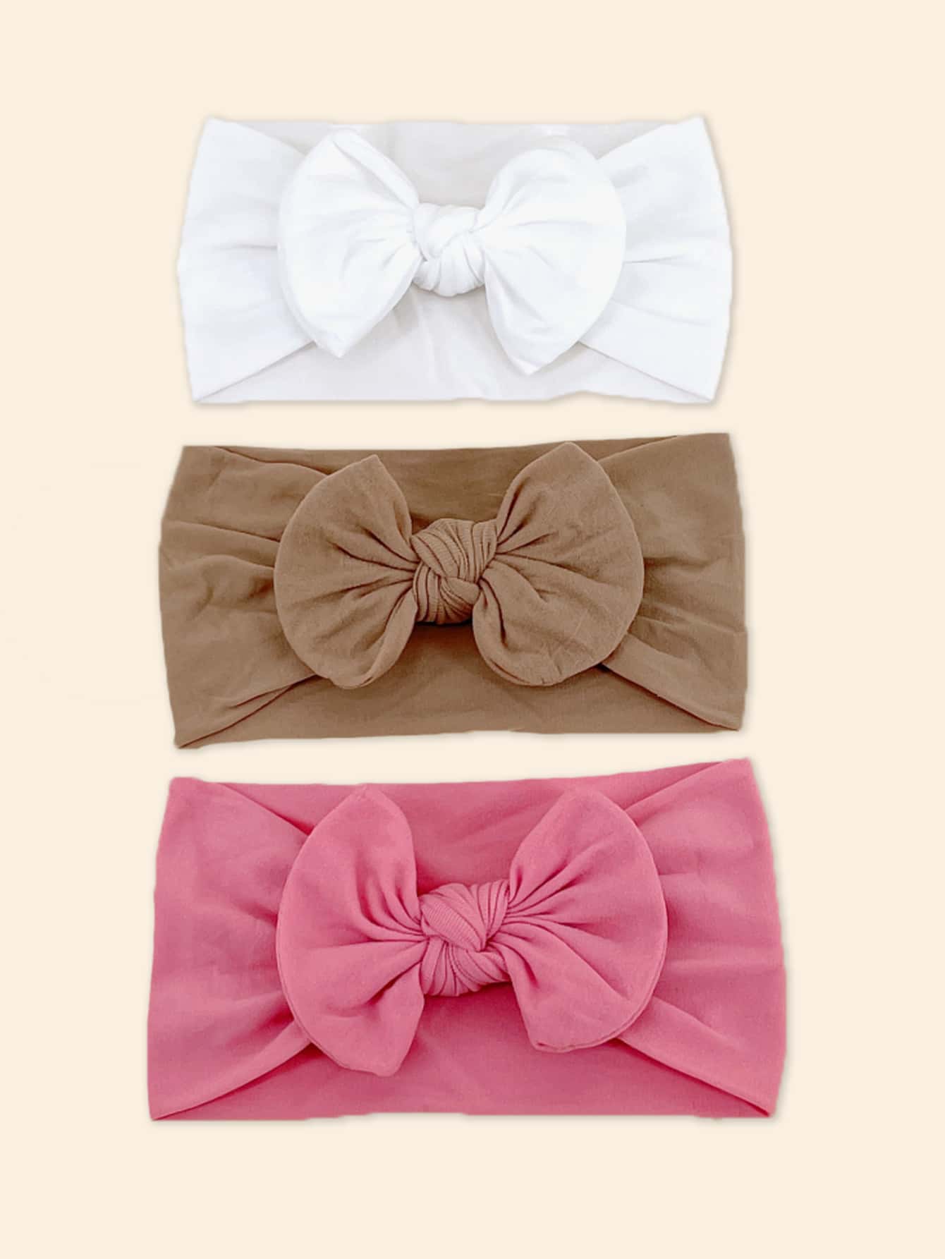 3 cái nơ trang trí cho bé - Nhiều màu - Xem 1