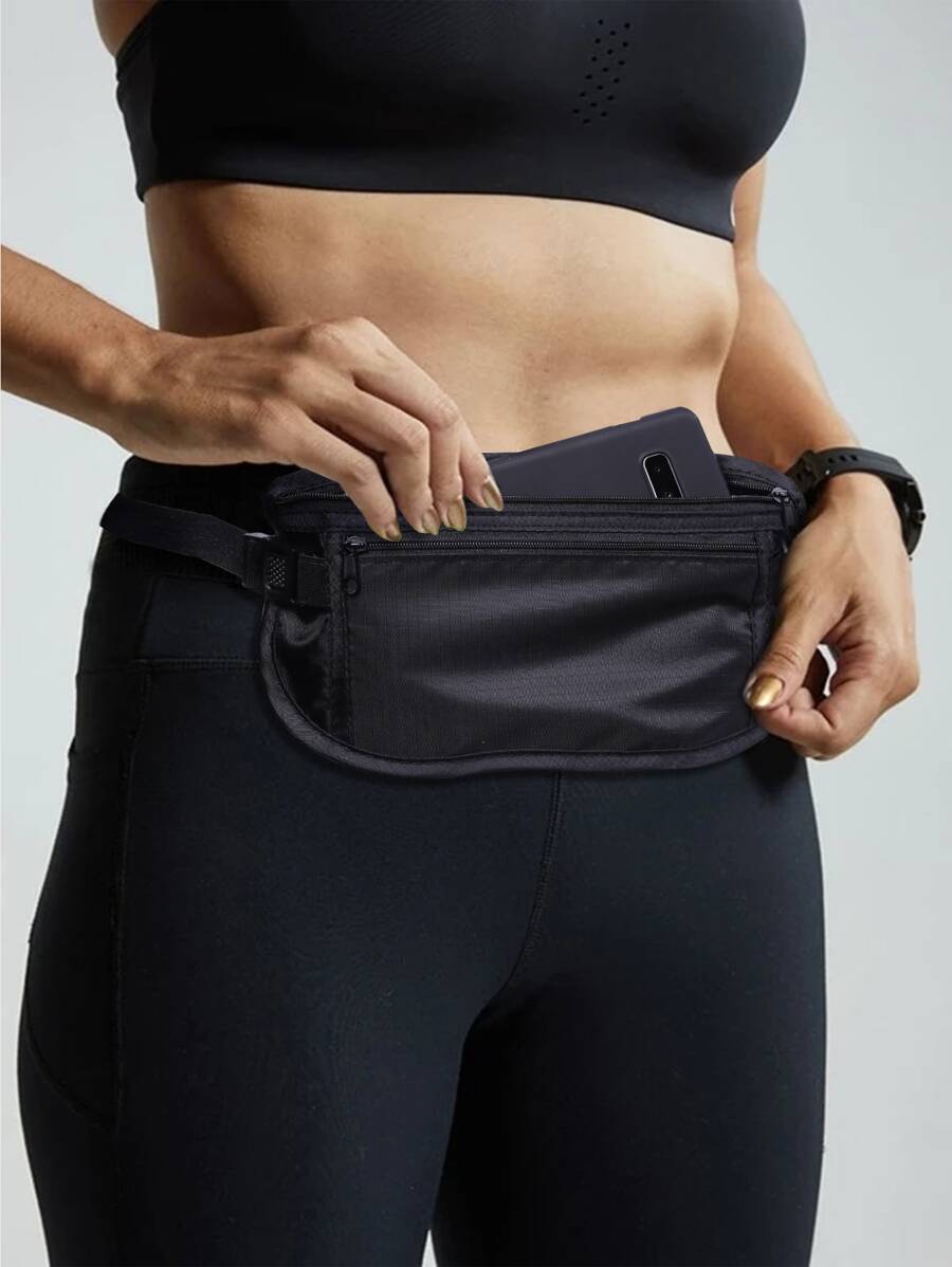Minimalist Fanny Pack - Black - View 1