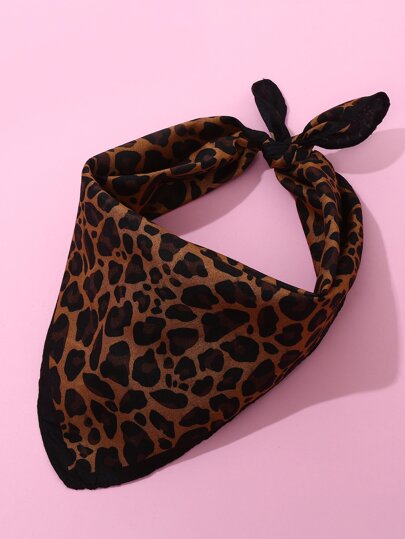 Leopard Print Scarf