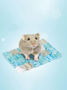 1入組裂紋圖案倉鼠降溫墊 - 彩色 - 查看 1