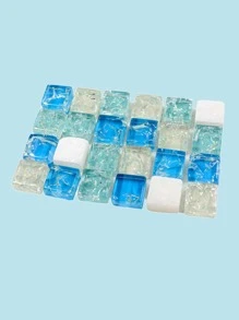 1入組裂紋圖案倉鼠降溫墊 - 彩色 - 查看 2