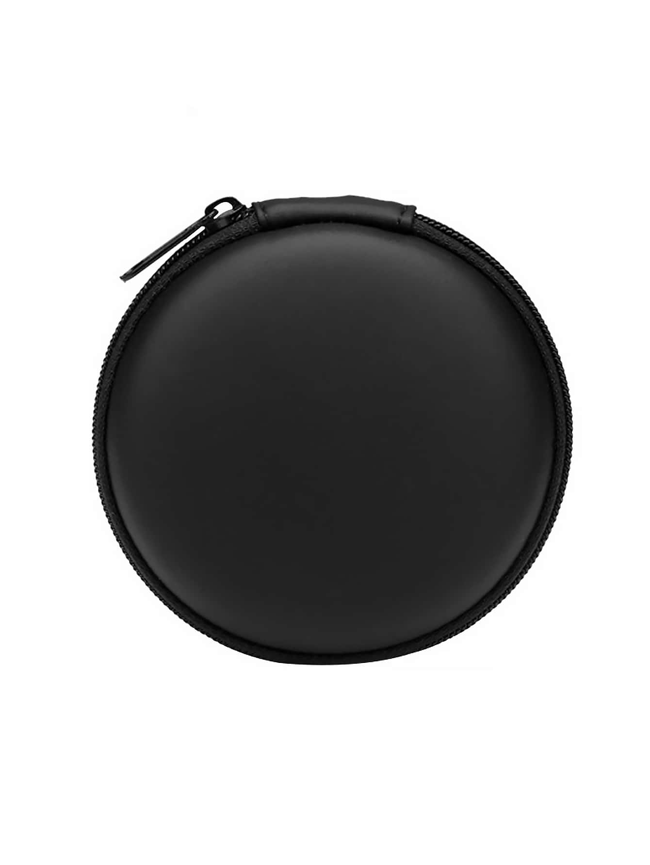 1 hộp lưu trữ cáp dữ liệu màu trơn - màu đen - Xem 1